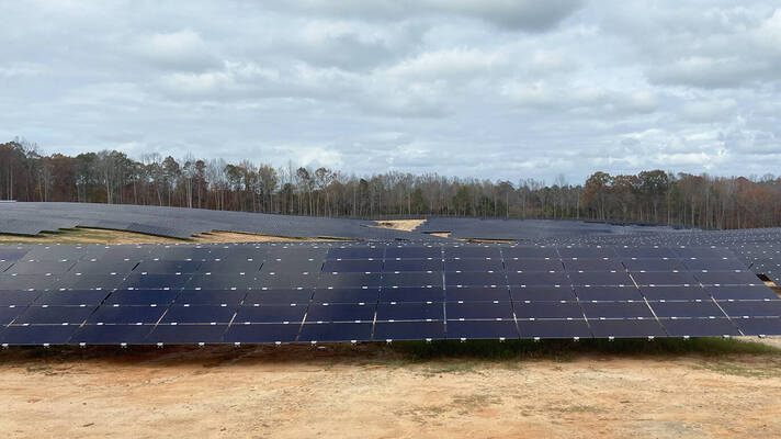 Virtual Central Solarpark in North Carolina